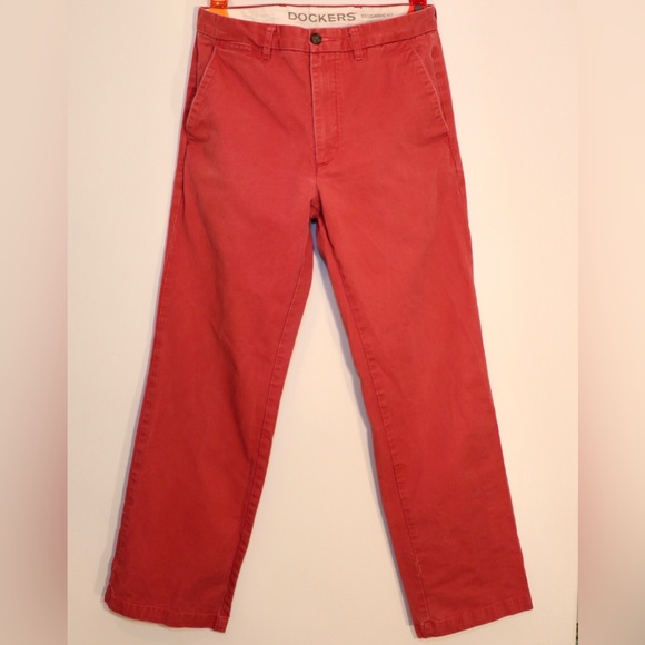 Dockers Other - Dockers D3 Classic Fit Pants in Red